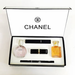 Chanel Perfumes & Makeup Gift Set.