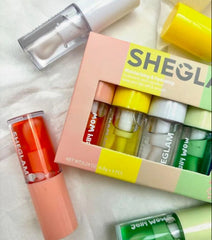 sheglam Jelly Wow Hydrating Lip Oil – Transparent Glossy (full bundle pack )